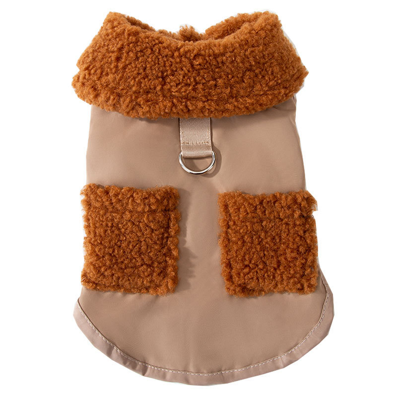 Dog Puppy Clothes Korean Style Coffee Sweater Fit Small Dog Pet Cat Autumn &Winter Pet Cute Costume Dog Cloth Coat - Image 6