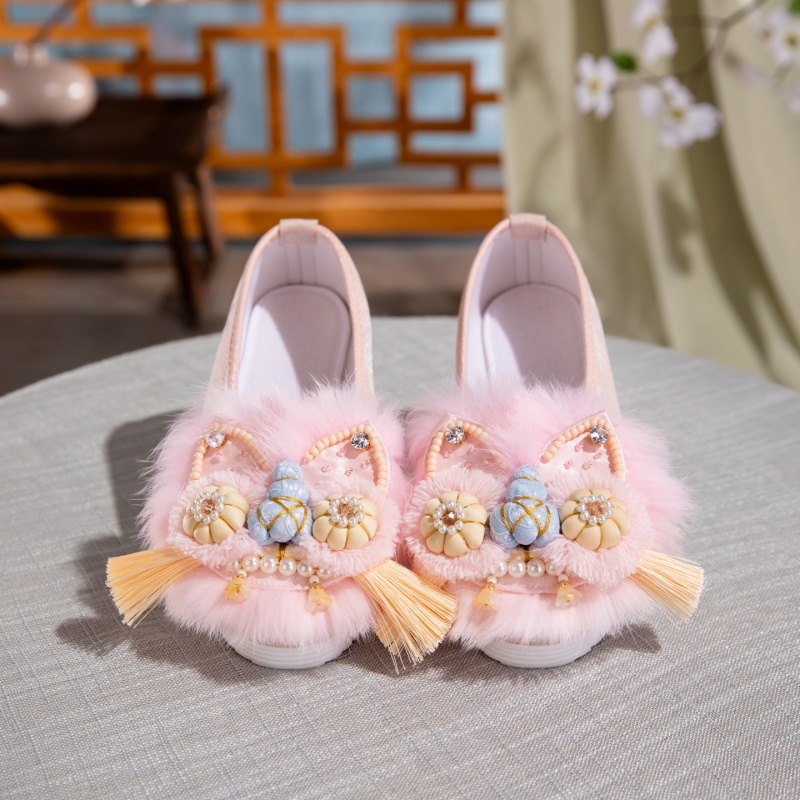 Cute And Interesting Traditional Chinese Lion Dance Handmade New Chinese-style Folk Costume Tiger-head Shoes For Women Of Adult Size, Suitable For Summer 2026, For Home Wear, Outdoor Sandals, Single S - Image 8