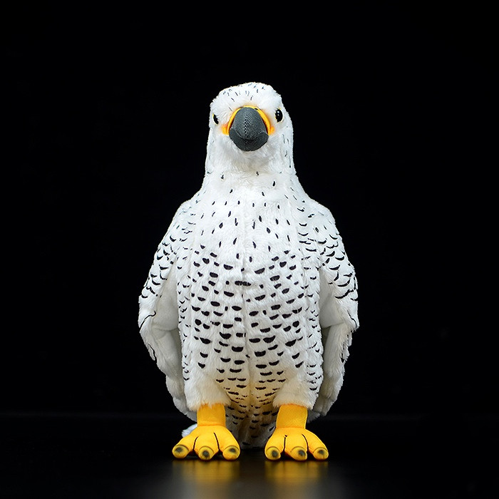 Spear Falcon Plush Toy White Falcon Doll Cute Simulation Costume Doll Plush Toy