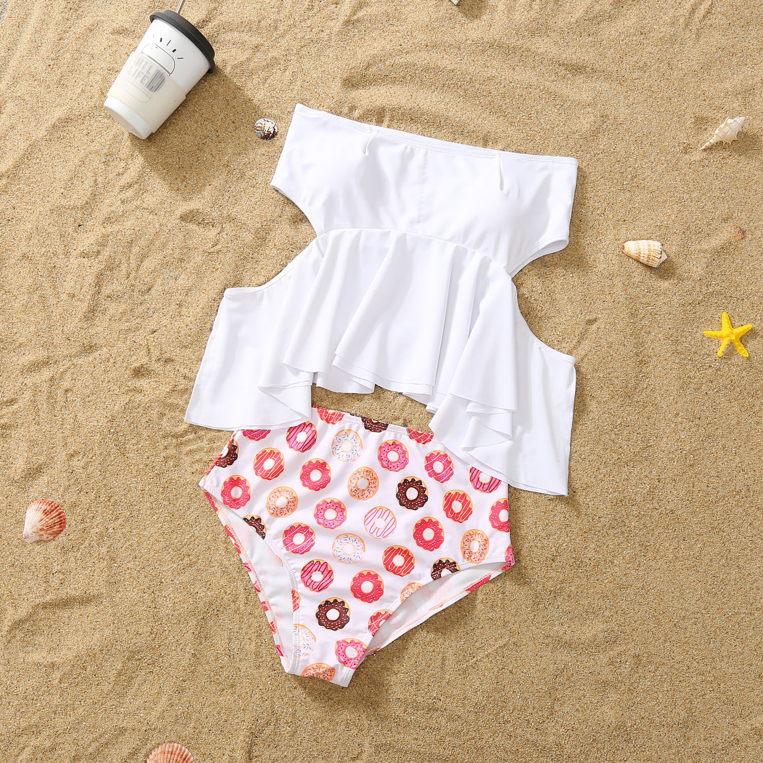 Moda Estiva Mamma E Bambini Bikini Famiglia Abbinamento Costumi Da Bagno Mamma E Me Vestiti Madre Figlia Costume Da Bagno - Image 6