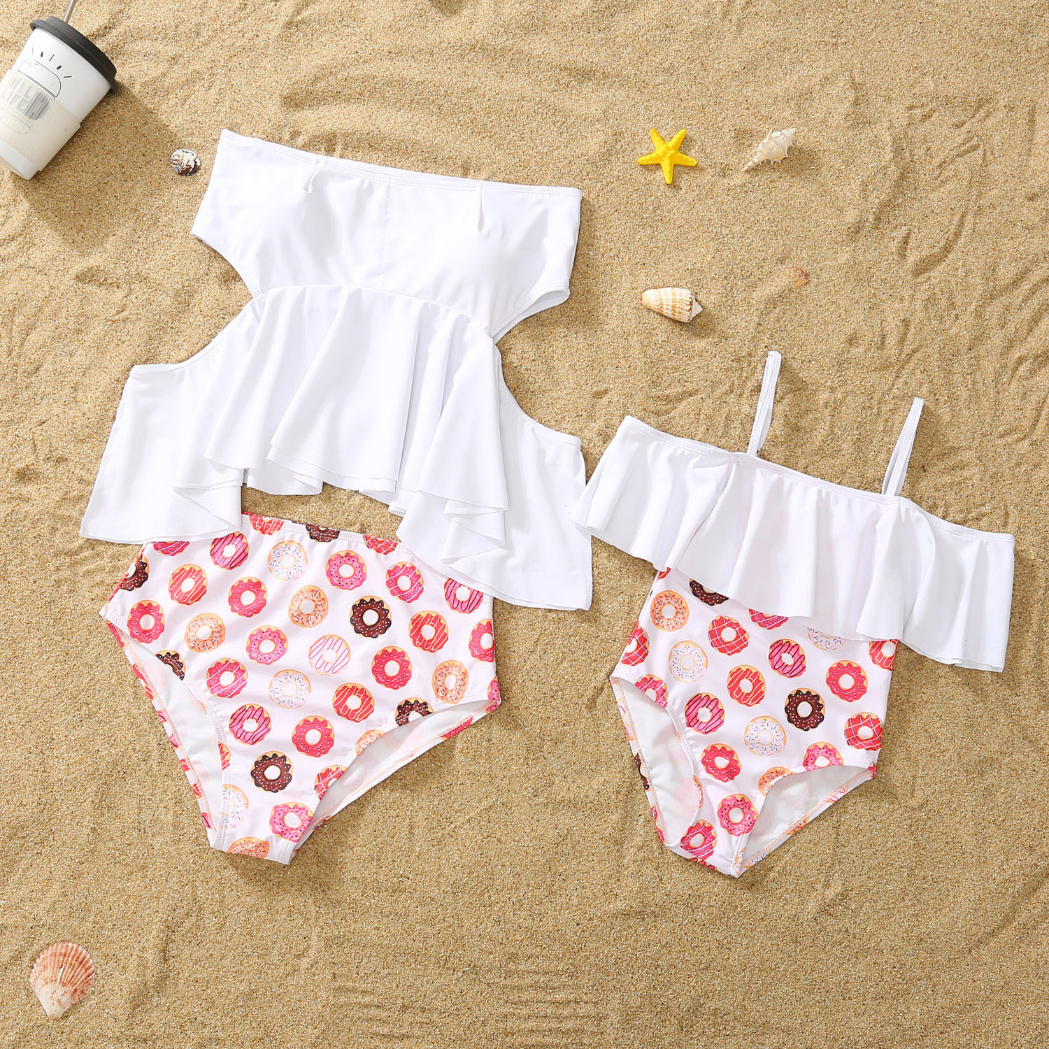Moda Estiva Mamma E Bambini Bikini Famiglia Abbinamento Costumi Da Bagno Mamma E Me Vestiti Madre Figlia Costume Da Bagno - Image 5