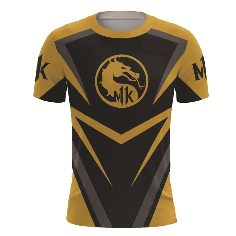 3D Printed T-shirt Casual Sweater Men's Cosplay Game Costume
