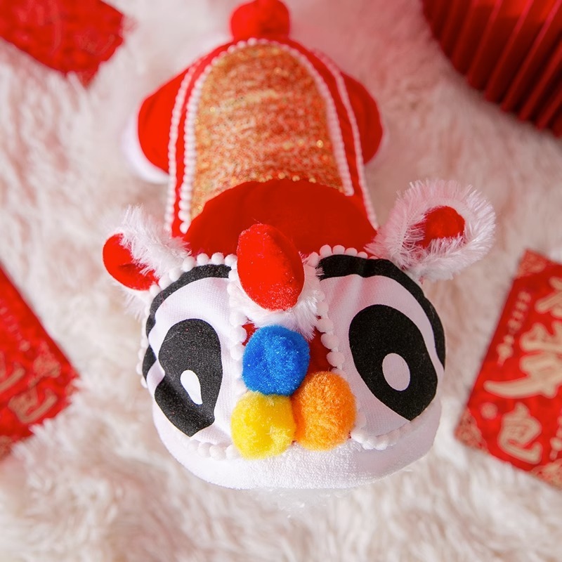 Spring Festival Xingshi Pet Costume Small And Medium-sized Chinese New Year Celebration Joyous Clothes Cat Clothing - Image 8