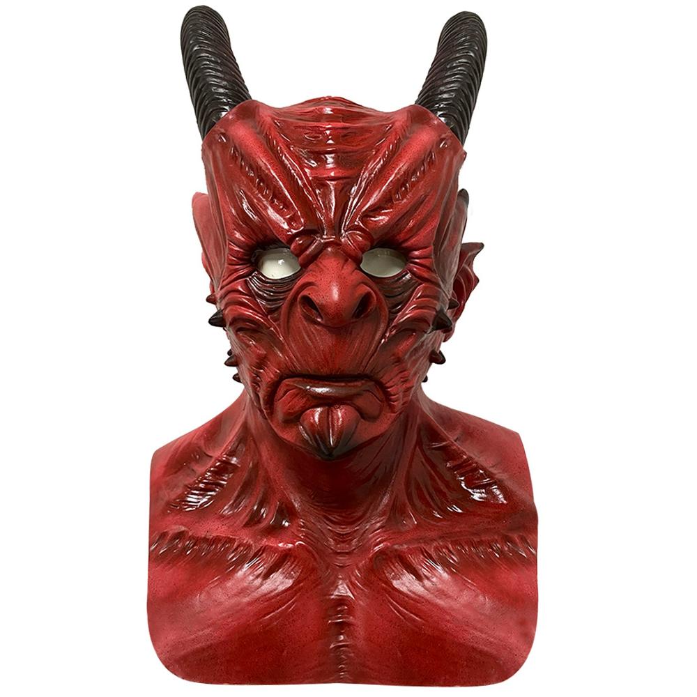 Yellow imp mask headgear
