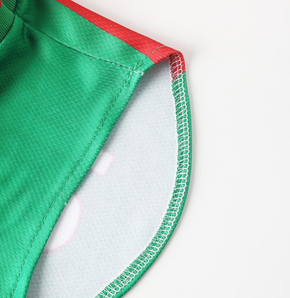Mexico Pet Dog Jersey Costume, Summer Cooling Mesh Fabric, Soccer Sportswear Team Jersey, Lightweight Football Casual Clothes For Small Dogs - Image 5