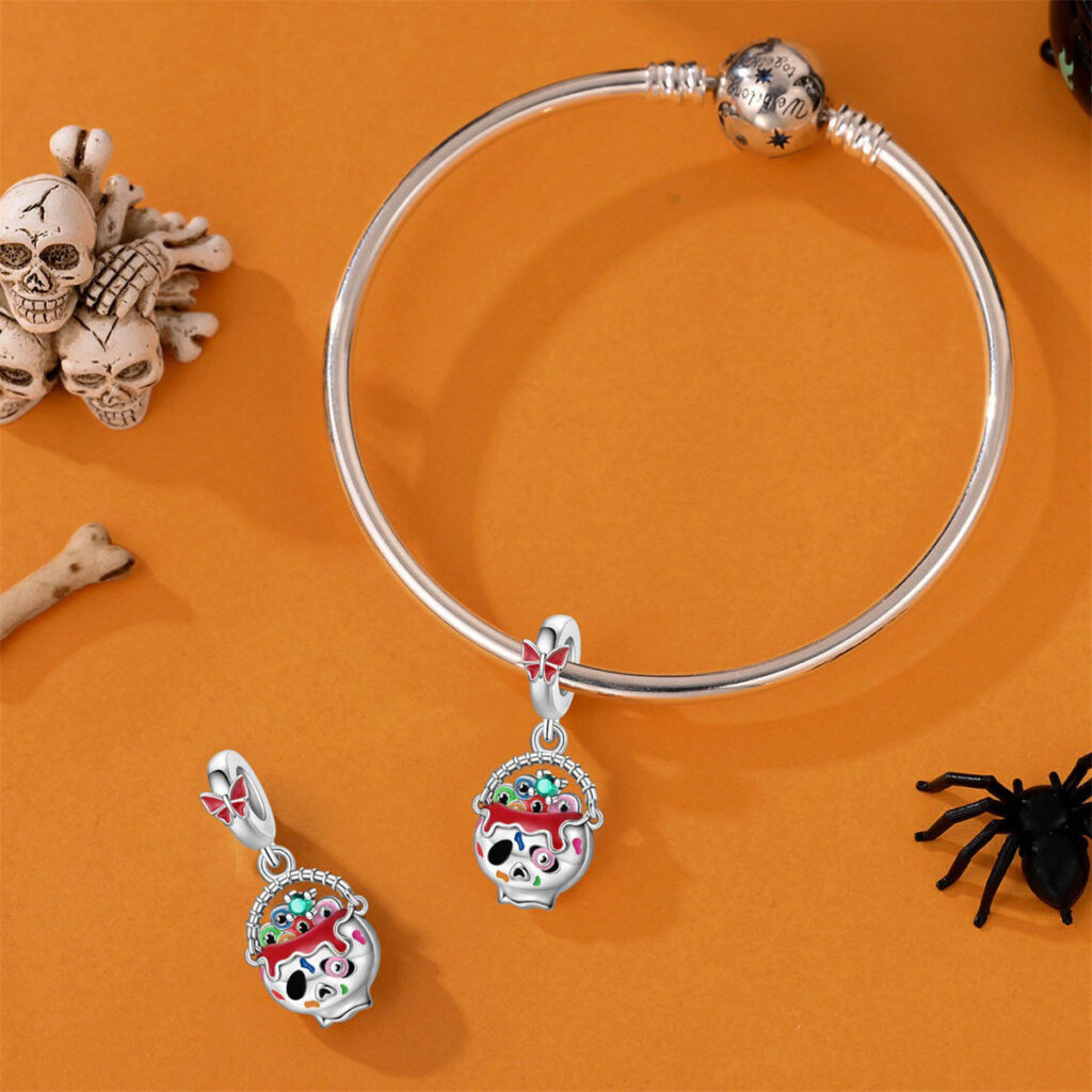 Halloween Skull DIY Bead Stringing