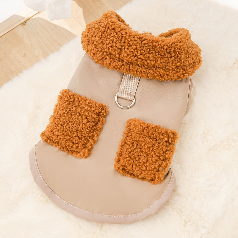 Dog Puppy Clothes Korean Style Coffee Sweater Fit Small Dog Pet Cat Autumn &Winter Pet Cute Costume Dog Cloth Coat - Image 4