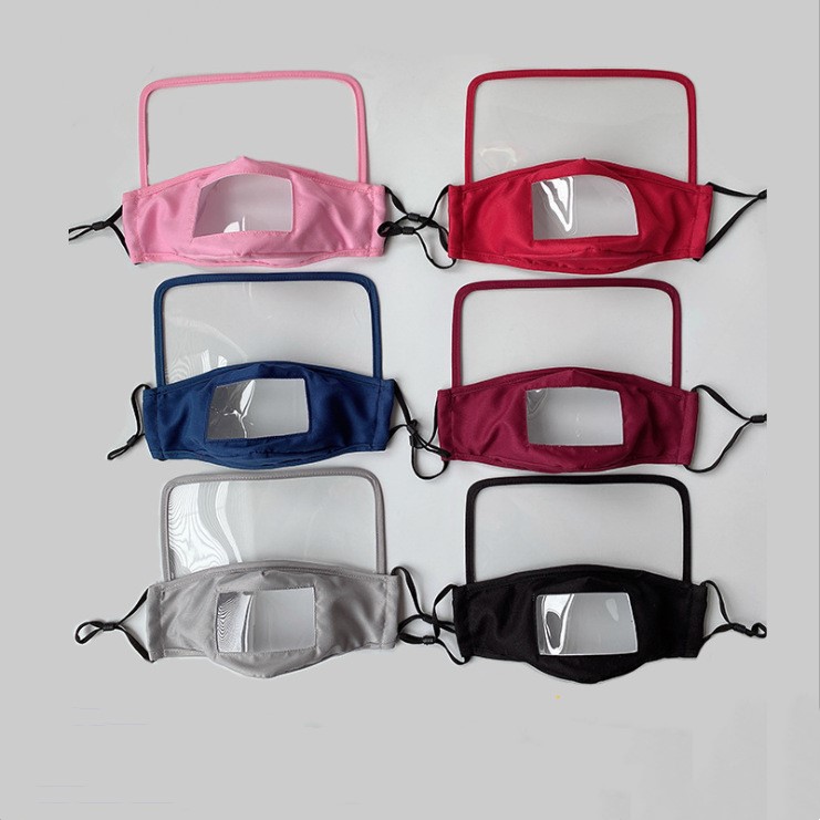 Protective mask special mask for the deaf