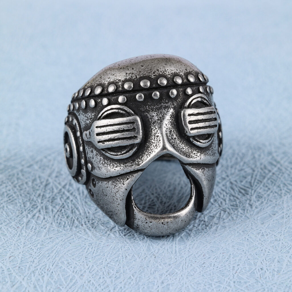 Vintage Accessories Skull Mask Ring