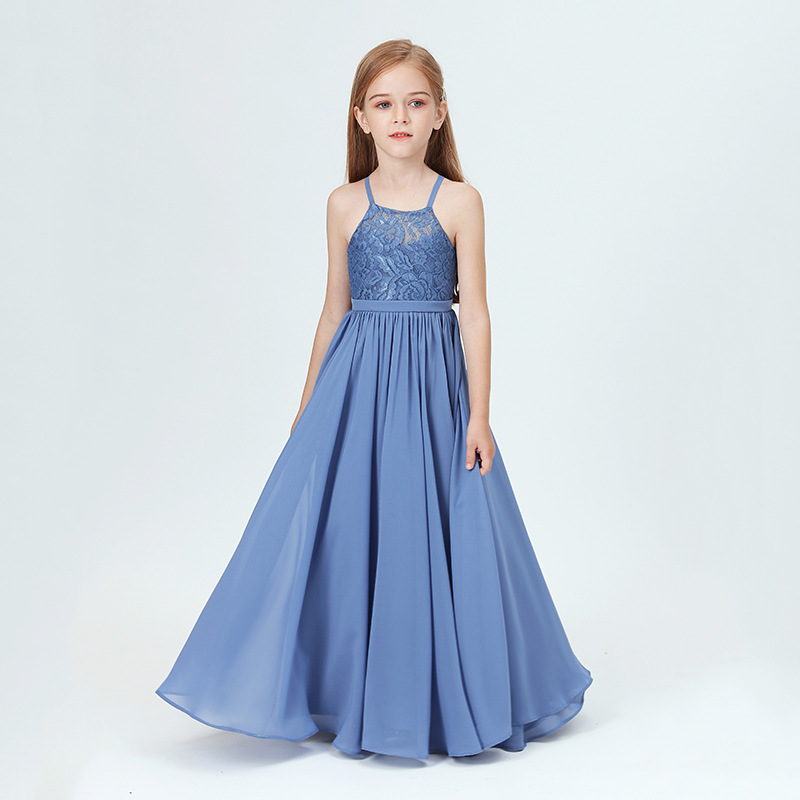 Umbrella Princess Dress Children's Host Western Style Costume For Piano Performance