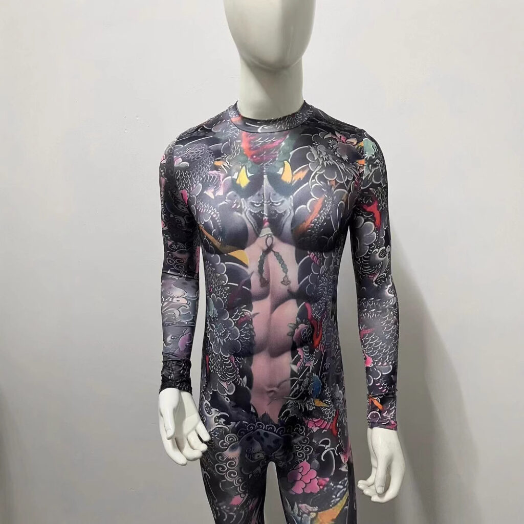 New Halloween 3D Animal-Print Bodycon Jumpsuits For Adults And Kids