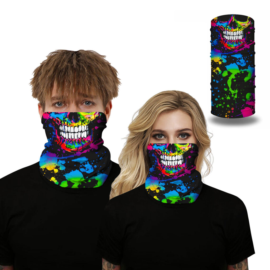 Printed outdoor mask sports climbing