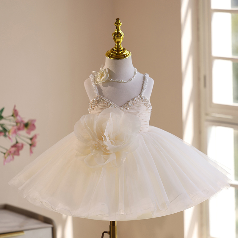 Children's Birthday Princess Dress Flower Girl Wedding Costume