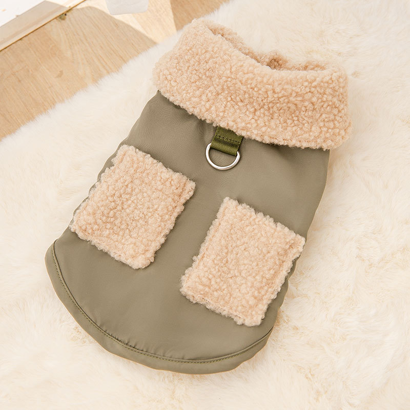 Dog Puppy Clothes Korean Style Coffee Sweater Fit Small Dog Pet Cat Autumn &Winter Pet Cute Costume Dog Cloth Coat - Image 5