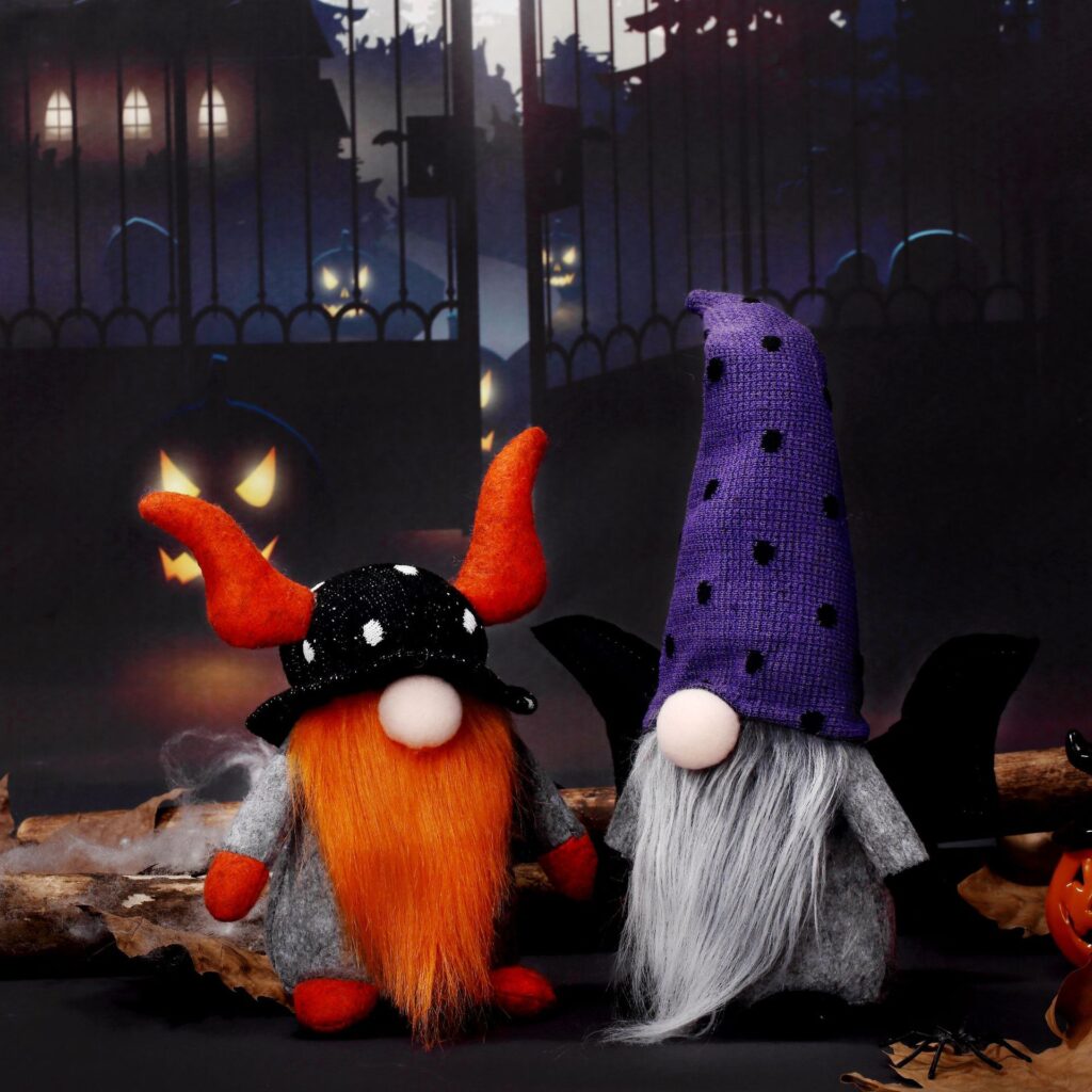Halloween Bat Faceless Doll Ornament