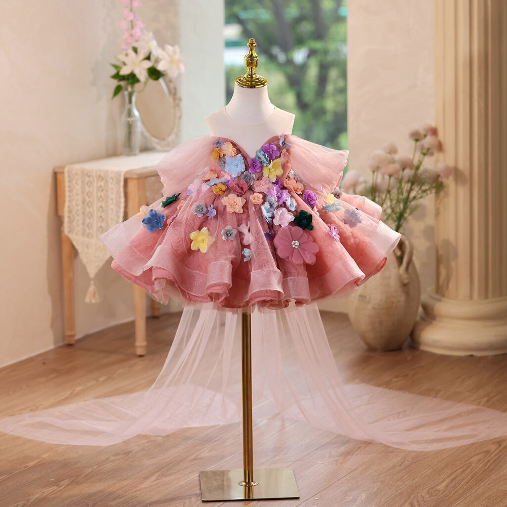 Girls' Dress Mori Style FARCENT French Catwalk Piano Performance Costume