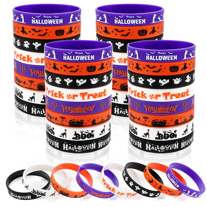 Fashion Personalized Halloween Silicone Bracelet