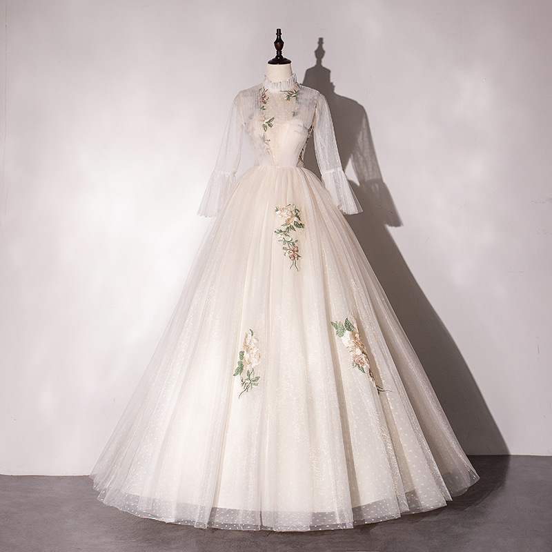 Women's Fashion Pompadour Dress Costume