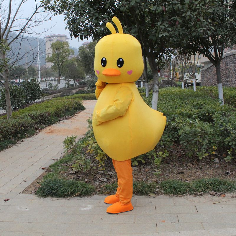 Big Yellow Duck Cartoon Costume