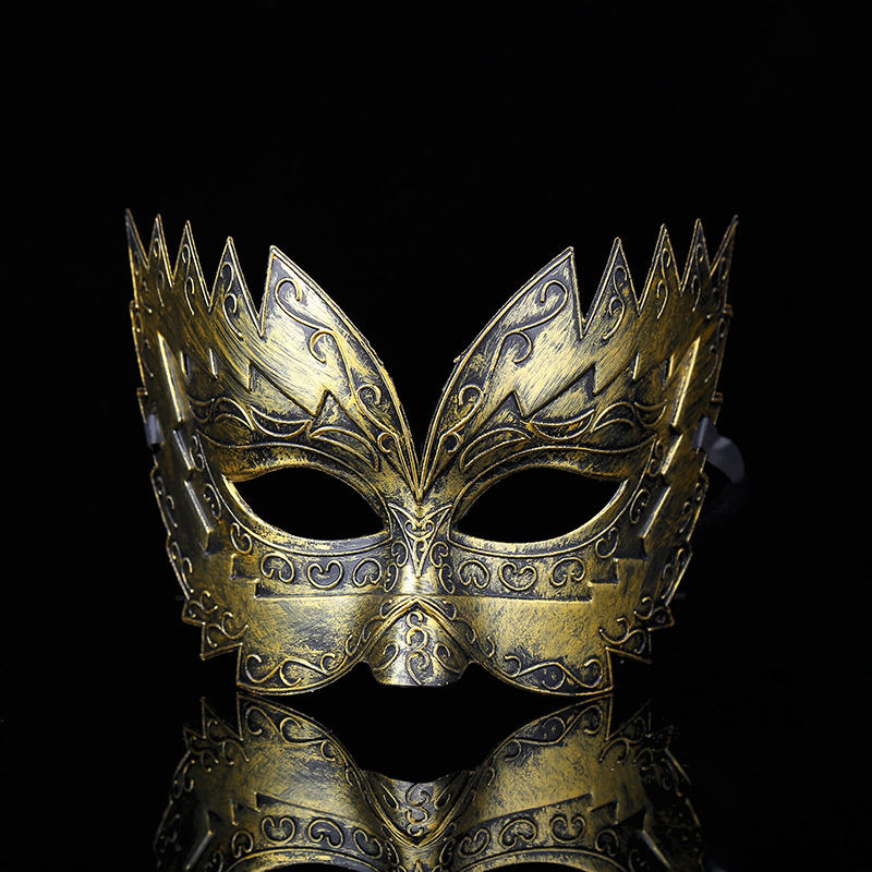 Creative Fashion Antique Plastic Mask Halloween Party Mask