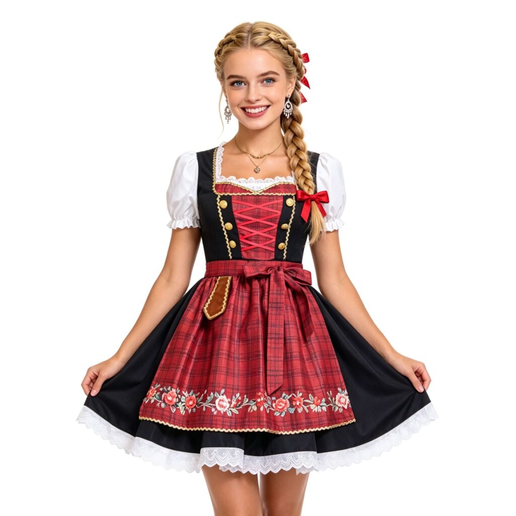 Beer Girl Dress Stage Performance Costume