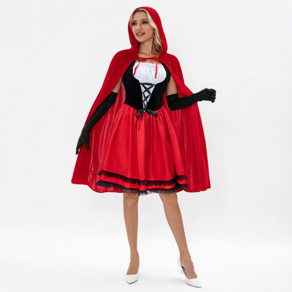 European And American Halloween Little Red Riding Hood Costume