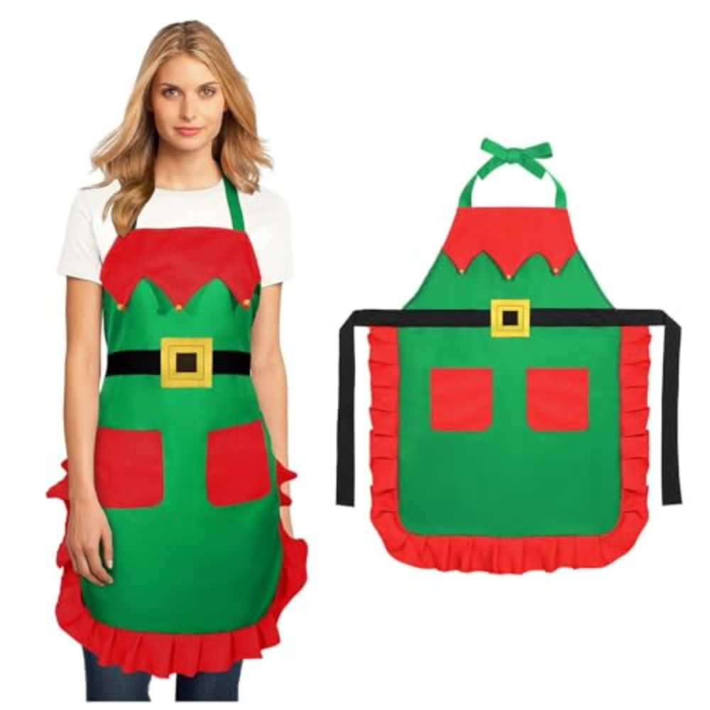 Fairy Apron—3-Piece Set With Fairy Apron, Headband, And Fairy Ears; Light Yellow Small Fairy Ears (Pair); Fantasy Costume Accessories For Theme Parties; Fairy Outfit For Carnival And Celebrations