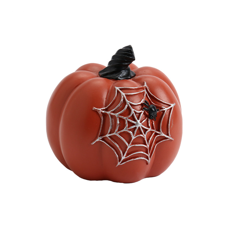Halloween Decoration Resin Pumpkin Decorative Item Tabletop Ornament for Halloween Party - Image 8