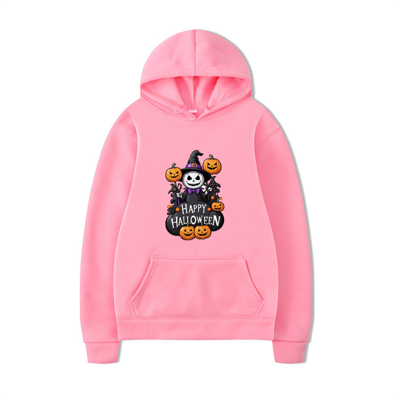Halloween Series Printed Hooded Long Sleeve Sweatshirt Loose Casual - Image 14