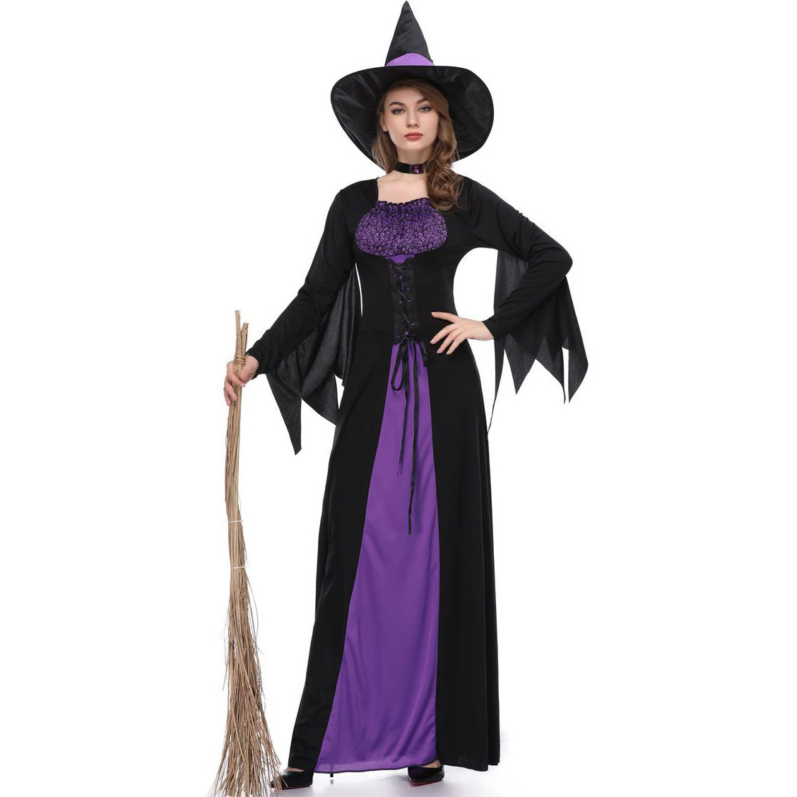 Halloween costume witch costume witch role-playing - Image 3