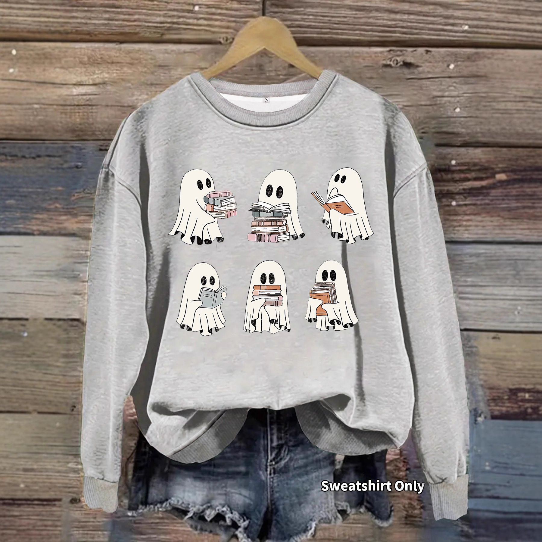 Ghost Fun Printed Hoodie - Image 2