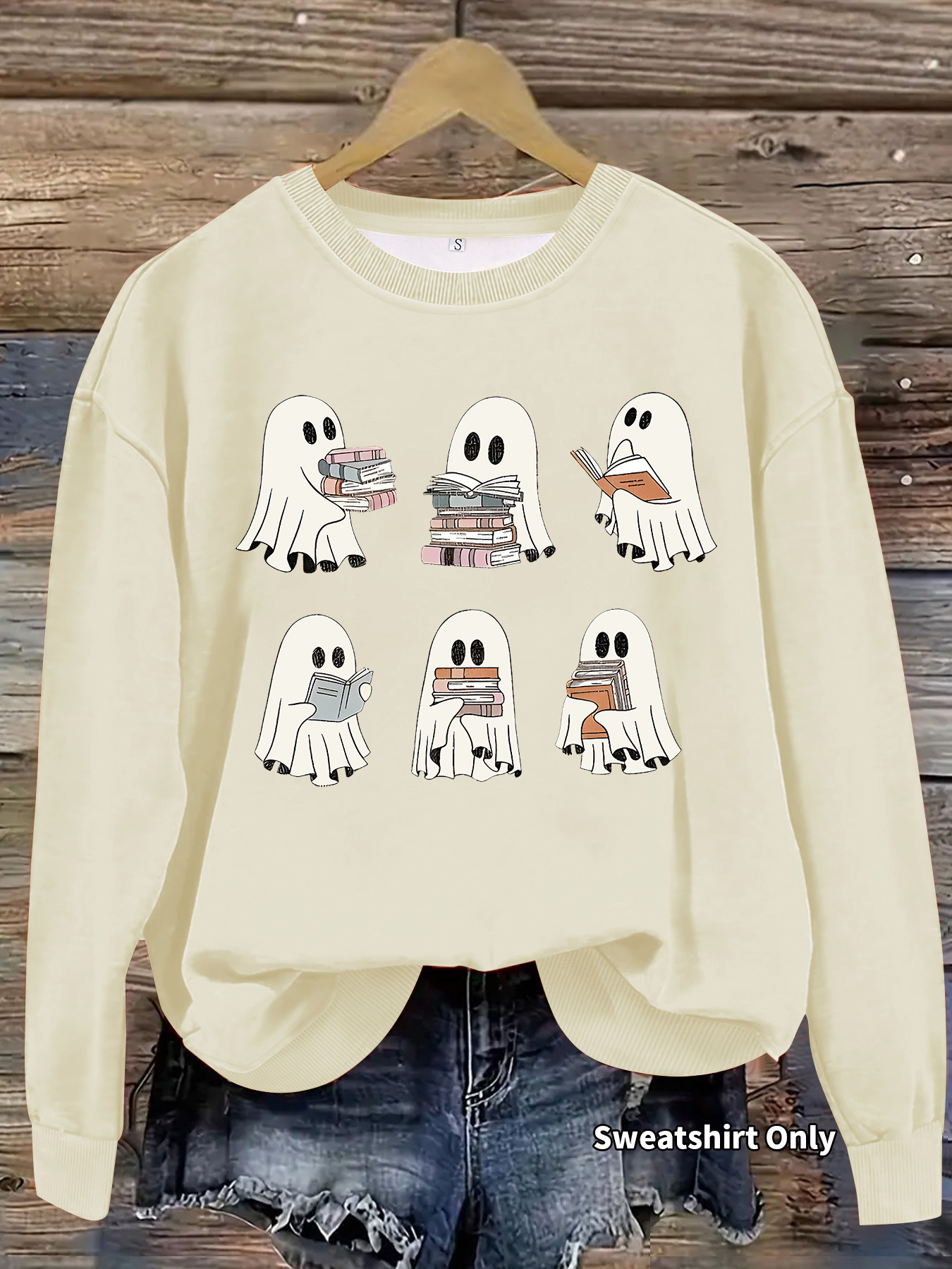 Ghost Fun Printed Hoodie - Image 13