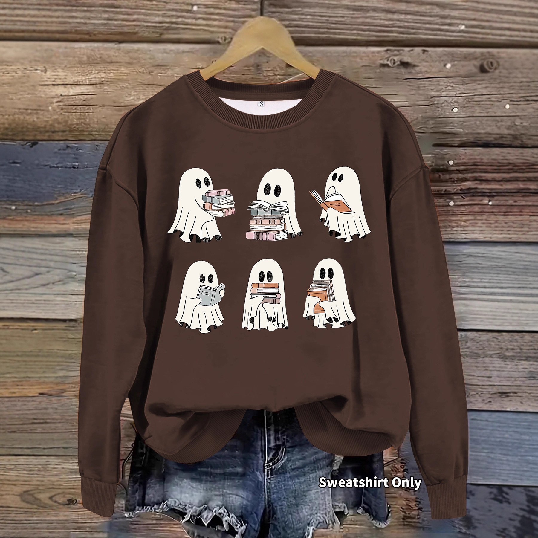 Ghost Fun Printed Hoodie - Image 5