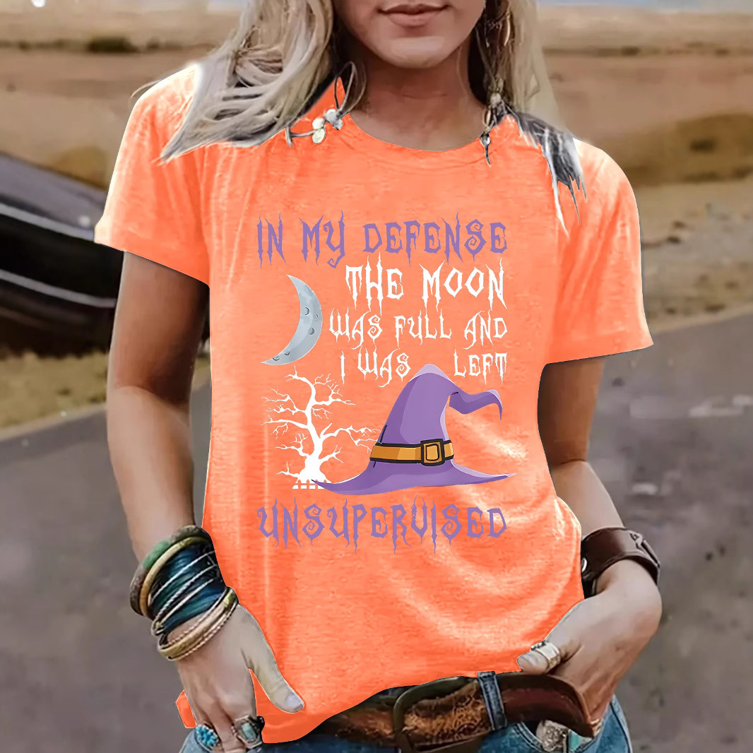 Short sleeved Halloween witch pattern - Image 3