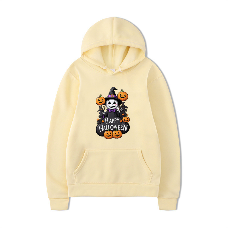Halloween Series Printed Hooded Long Sleeve Sweatshirt Loose Casual - Image 7