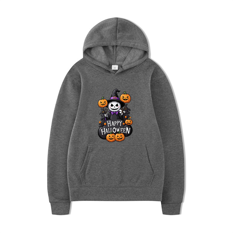 Halloween Series Printed Hooded Long Sleeve Sweatshirt Loose Casual - Image 16