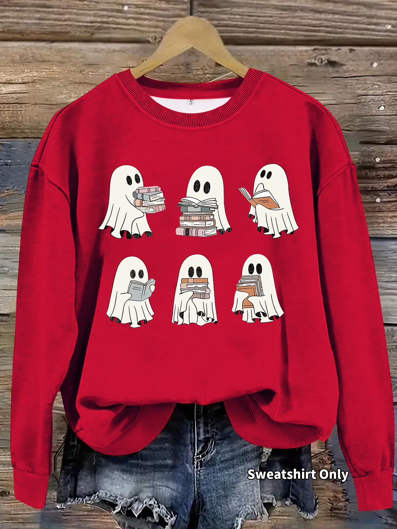 Ghost Fun Printed Hoodie - Image 9