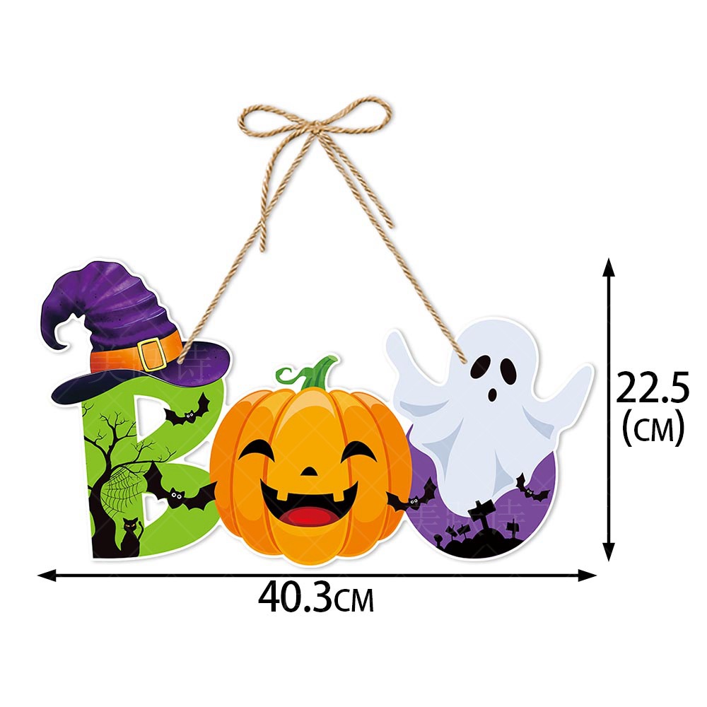 Halloween Door Hanging Decoration Pumpkin Bat Ornament for Halloween Party Decor - Image 7