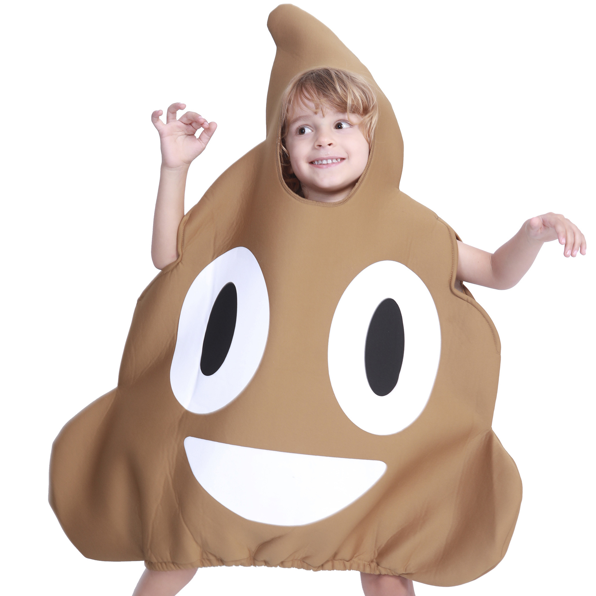 Halloween Costume Sponge Poo Children's Show Set Halloween Costume - Image 4