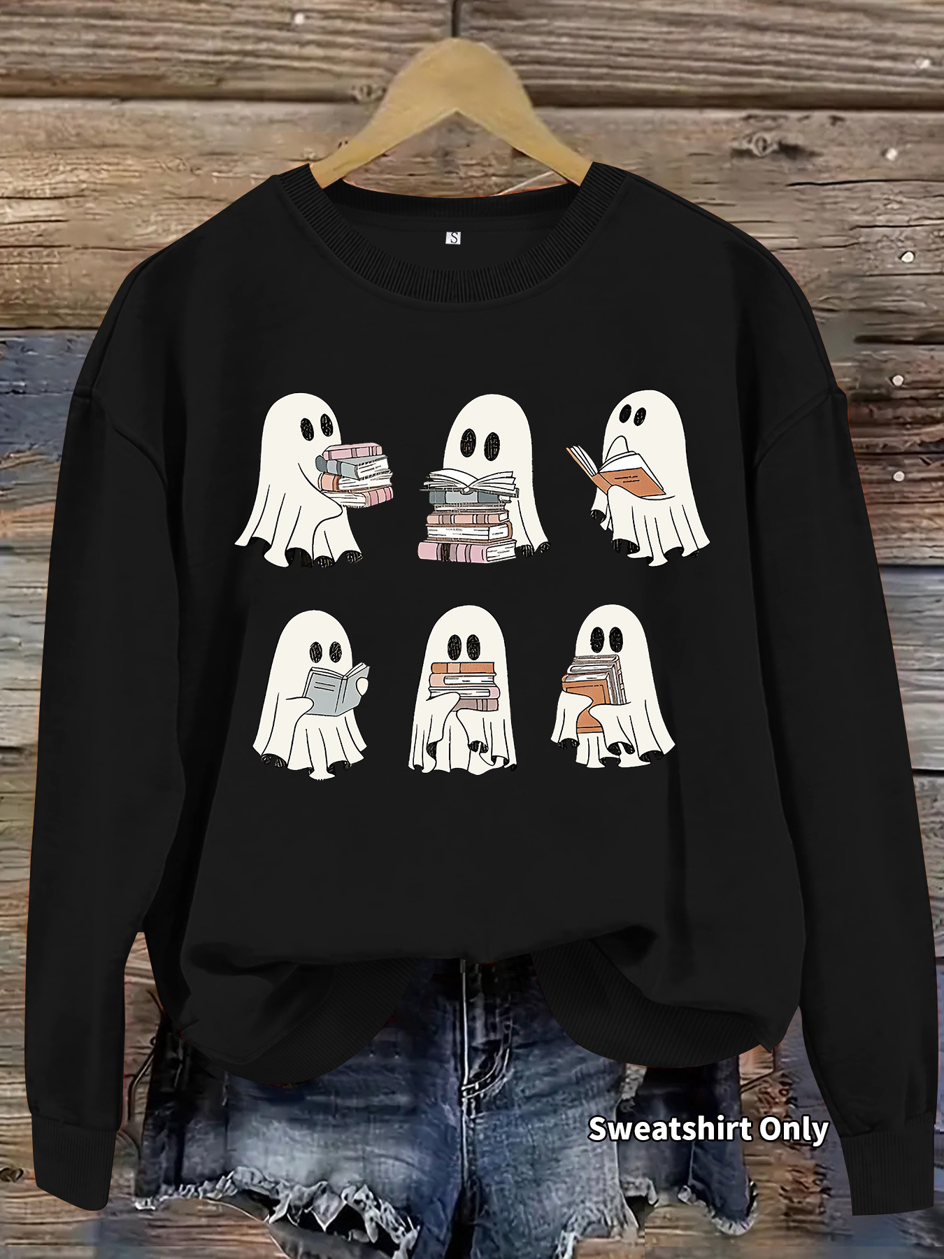 Ghost Fun Printed Hoodie - Image 8