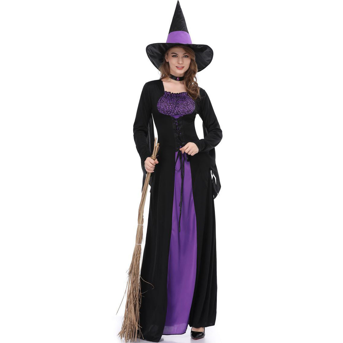 Halloween costume witch costume witch role-playing - Image 4