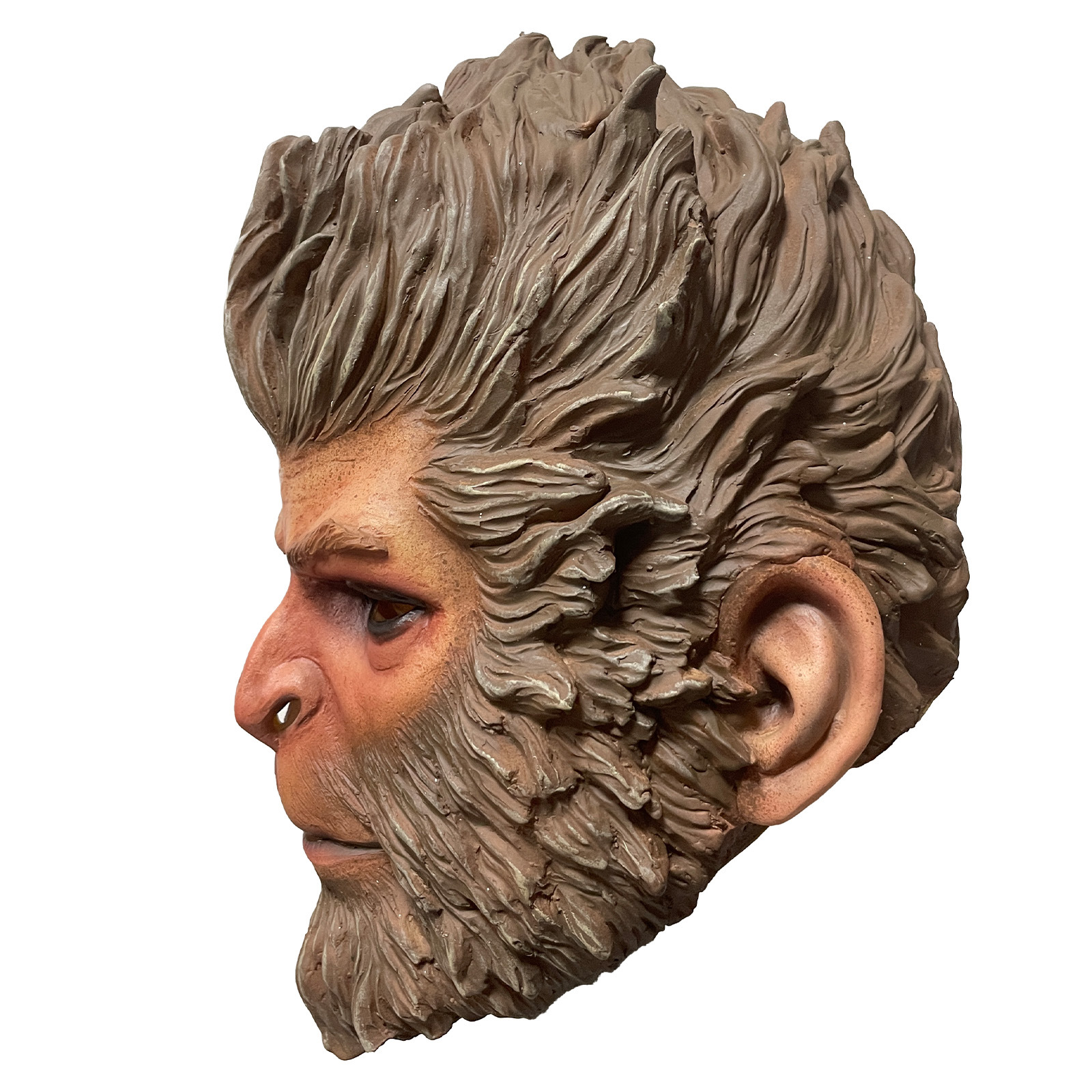 Black Myth: Halloween Wukong New Empty Mask Game Cos Props Peripheral Wukong Mask Funny Monkey Headgear Halloween Gifts - Image 4