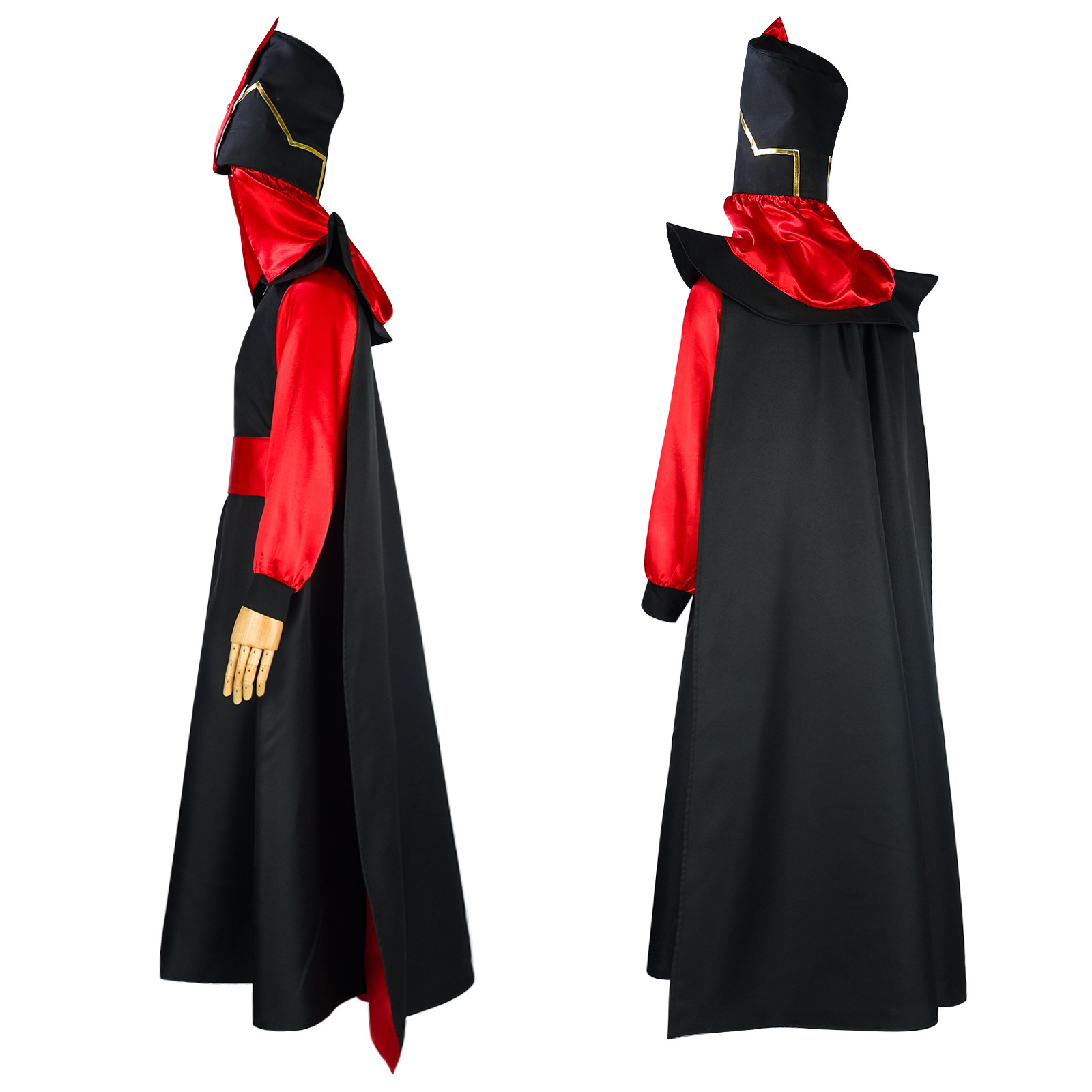Halloween Costume Aladdin Cosplay Jafar Anime Performance Costume - Image 3