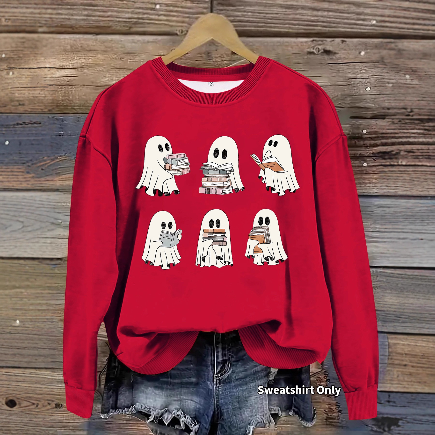Ghost Fun Printed Hoodie - Image 3
