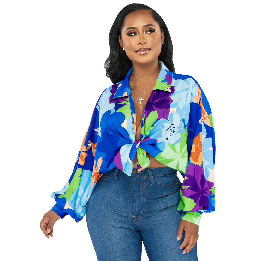 Bat sleeve lapel top - Image 8
