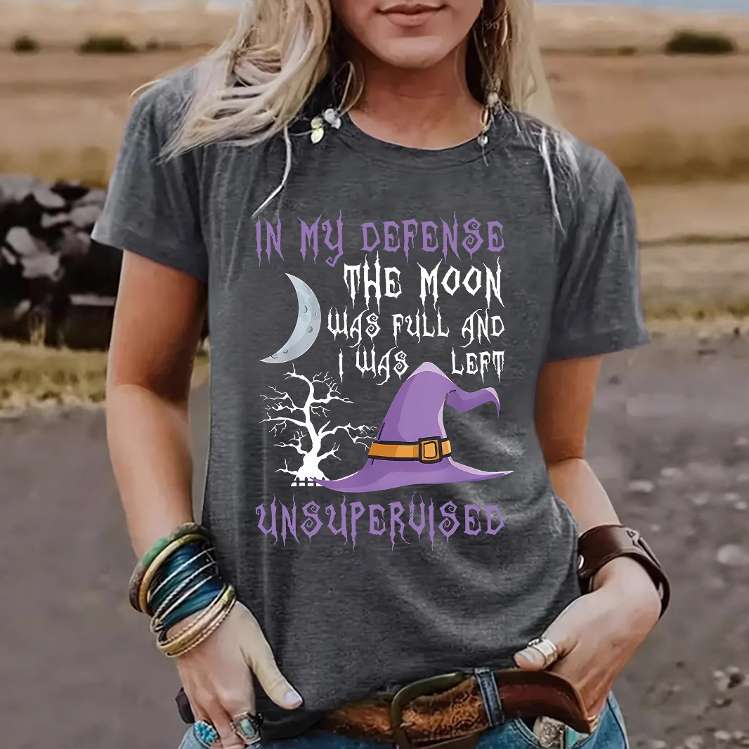 Short sleeved Halloween witch pattern - Image 2