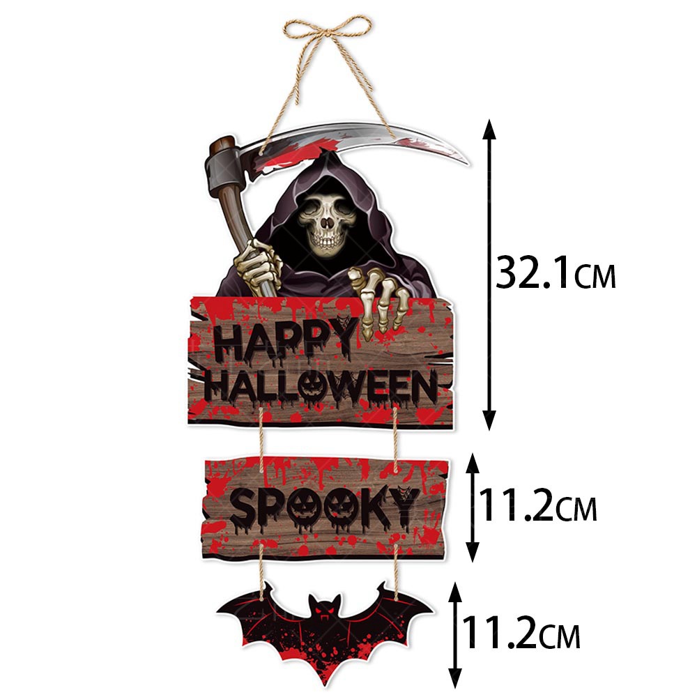 Halloween Door Hanging Decoration Pumpkin Bat Ornament for Halloween Party Decor - Image 6