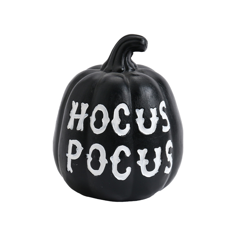 Halloween Decoration Resin Pumpkin Decorative Item Tabletop Ornament for Halloween Party - Image 6