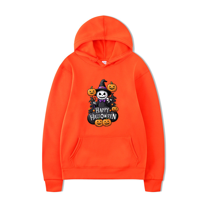 Halloween Series Printed Hooded Long Sleeve Sweatshirt Loose Casual - Image 15