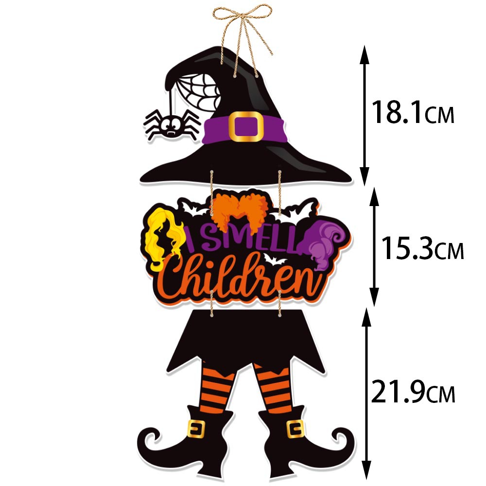 Halloween Door Hanging Decoration Pumpkin Bat Ornament for Halloween Party Decor - Image 10